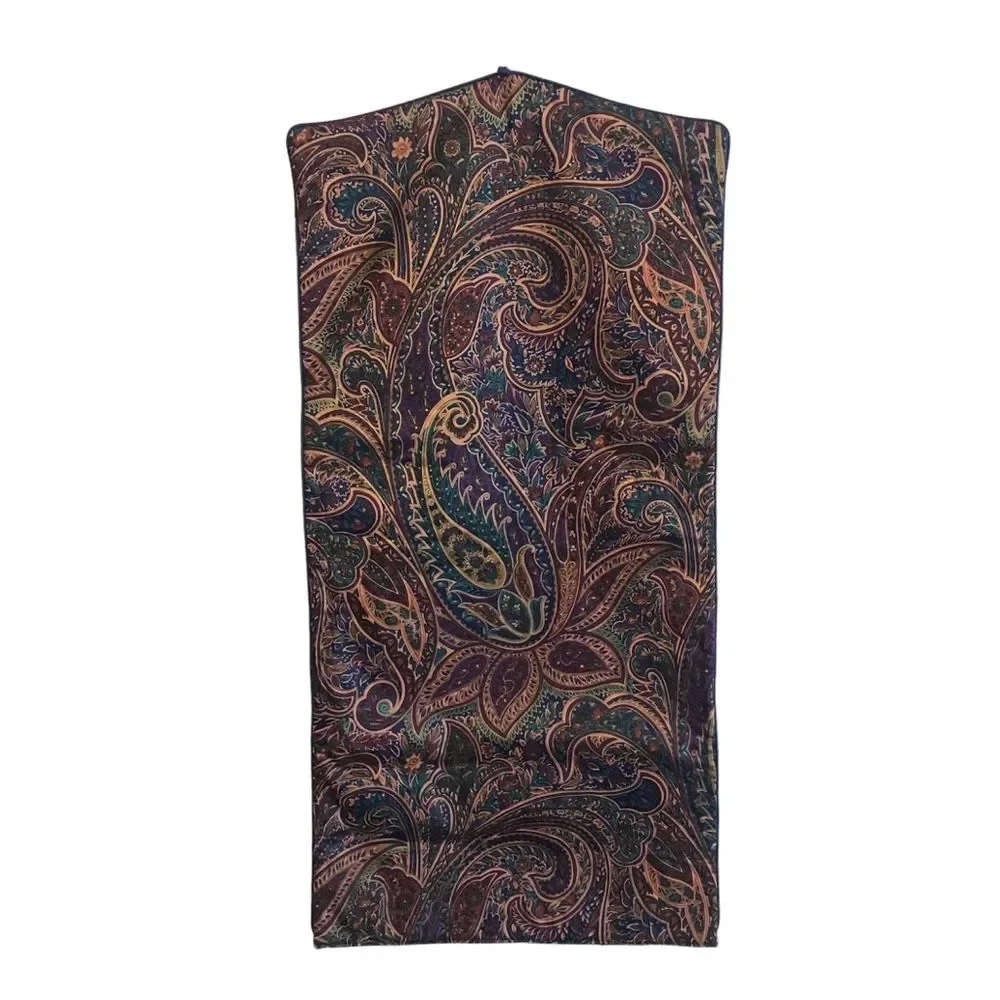 Paisley Hang Up Travel Jewelry Accessory Garment Bag